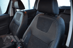 Coprisedili su misura per Skoda Yeti (2009-2018), Leather style in Set per interni Autooggetti.it - Roma, commercioVirtuoso.it