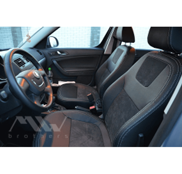 Coprisedili su misura per Skoda Yeti (2009-2018), Leather style in Set per interni Autooggetti.it - Roma, commercioVirtuoso.it