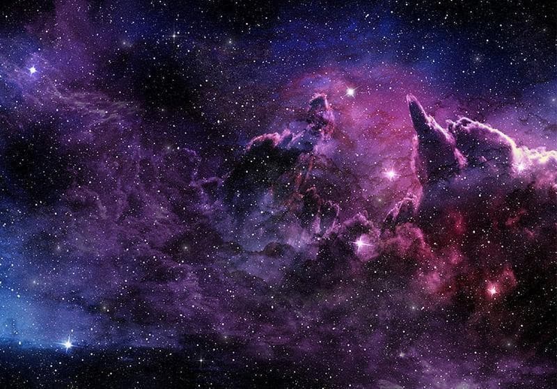 Fotomurale Purple Nebula in Carta da parati Collezione Casa - Trebisacce, commercioVirtuoso.it