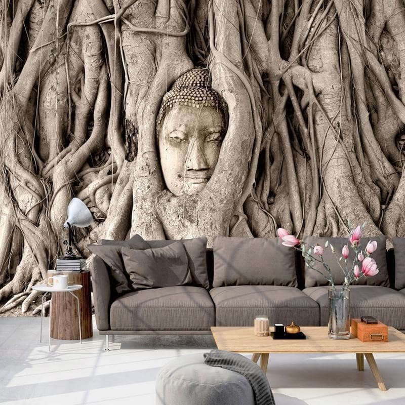 Carta da Parati Albero Buddha in Carta da parati Collezione Casa - Trebisacce, commercioVirtuoso.it