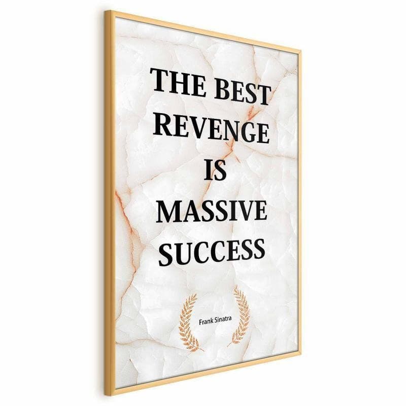 Poster - The Best Revenge Is Massive Success in  Collezione Casa - Trebisacce, commercioVirtuoso.it