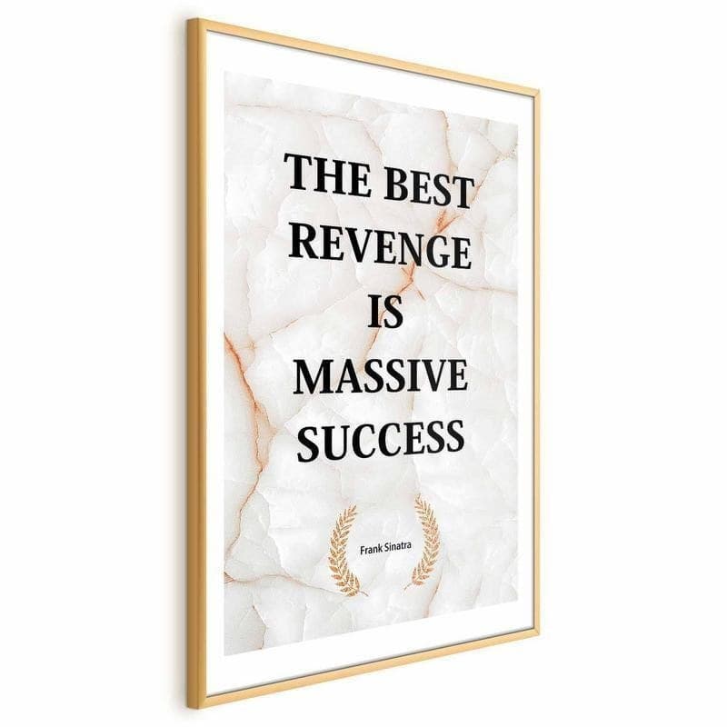 Poster - The Best Revenge Is Massive Success in  Collezione Casa - Trebisacce, commercioVirtuoso.it