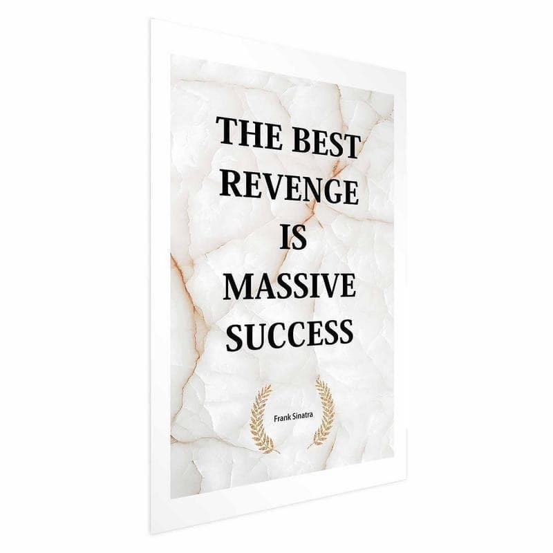 Poster - The Best Revenge Is Massive Success in  Collezione Casa - Trebisacce, commercioVirtuoso.it