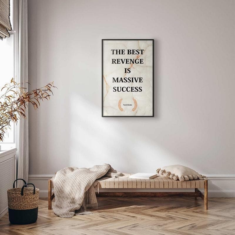 Poster - The Best Revenge Is Massive Success in  Collezione Casa - Trebisacce, commercioVirtuoso.it