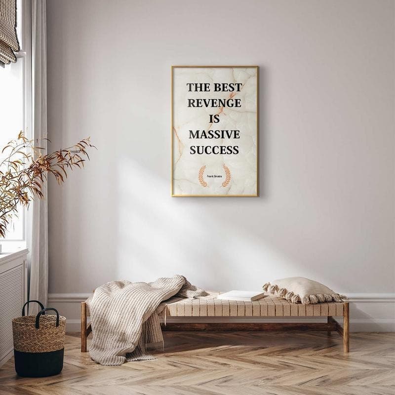 Poster - The Best Revenge Is Massive Success in  Collezione Casa - Trebisacce, commercioVirtuoso.it