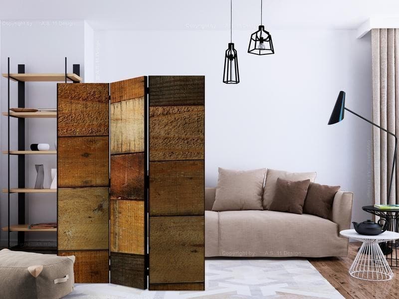 Paravento Wooden Textures [divisori da interno] in Paraventi Collezione Casa - Trebisacce, commercioVirtuoso.it