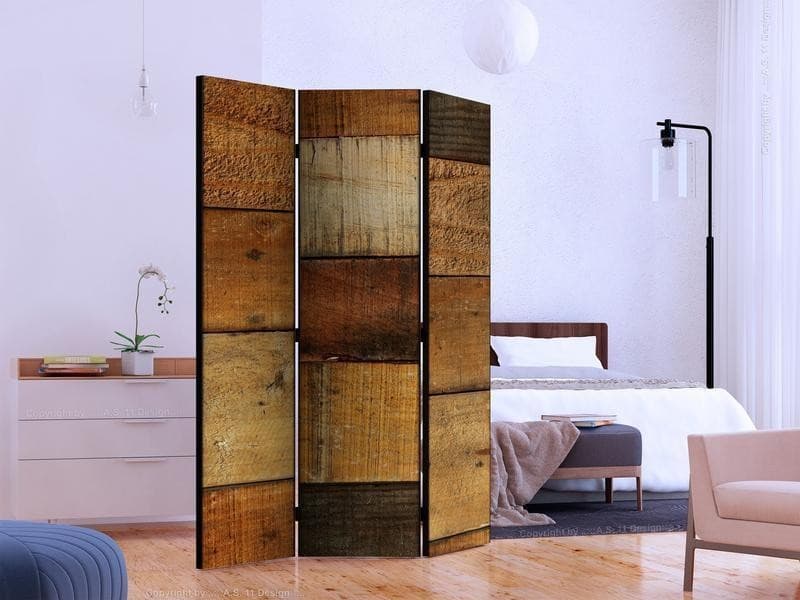 Paravento Wooden Textures [divisori da interno] in Paraventi Collezione Casa - Trebisacce, commercioVirtuoso.it