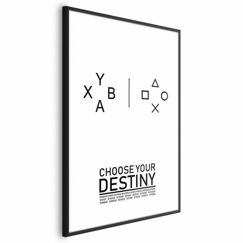Poster - Choose Your Destiny in Poster e stampe Collezione Casa - Trebisacce, commercioVirtuoso.it