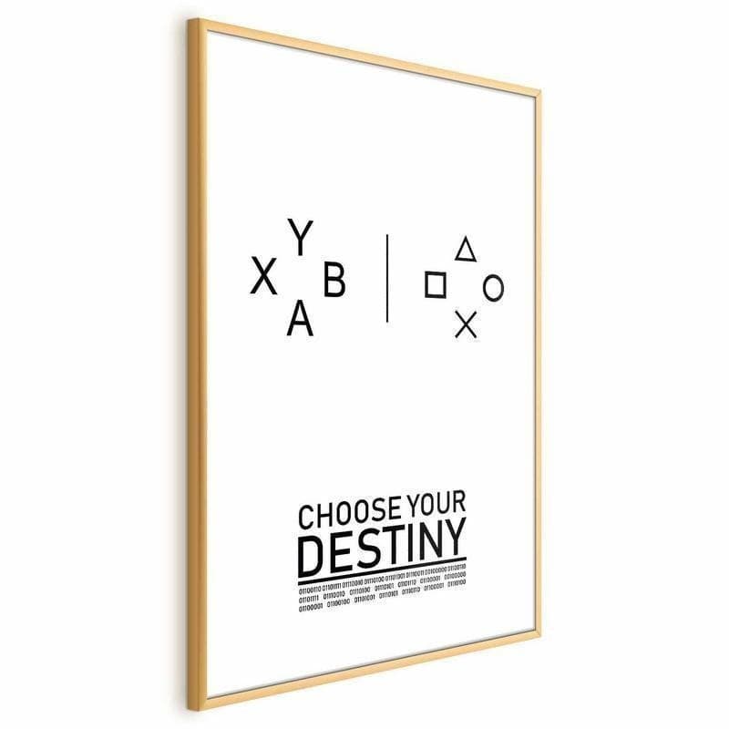 Poster - Choose Your Destiny in Poster e stampe Collezione Casa - Trebisacce, commercioVirtuoso.it