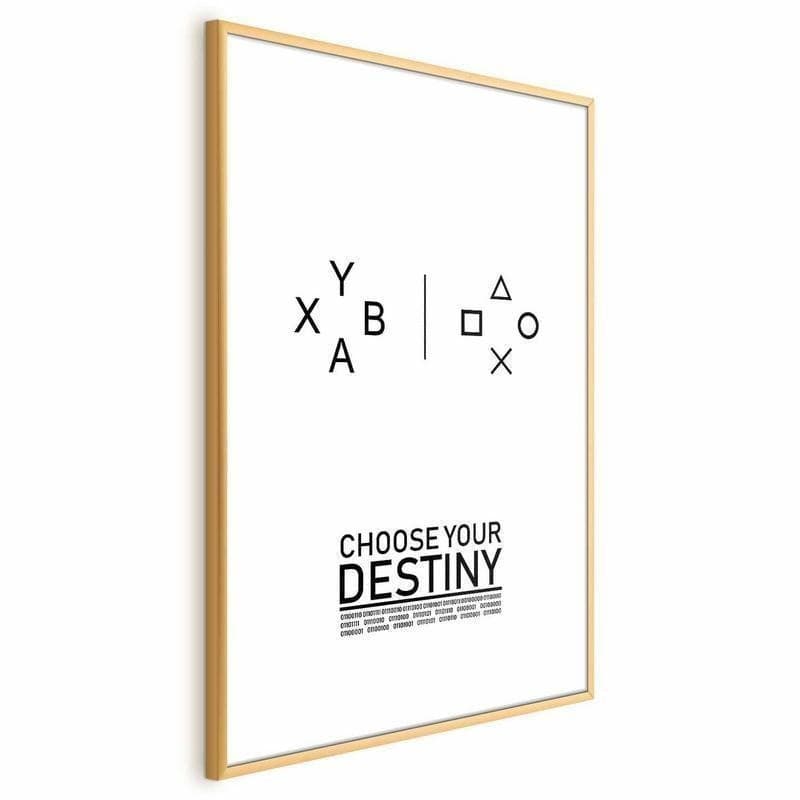 Poster - Choose Your Destiny in Poster e stampe Collezione Casa - Trebisacce, commercioVirtuoso.it