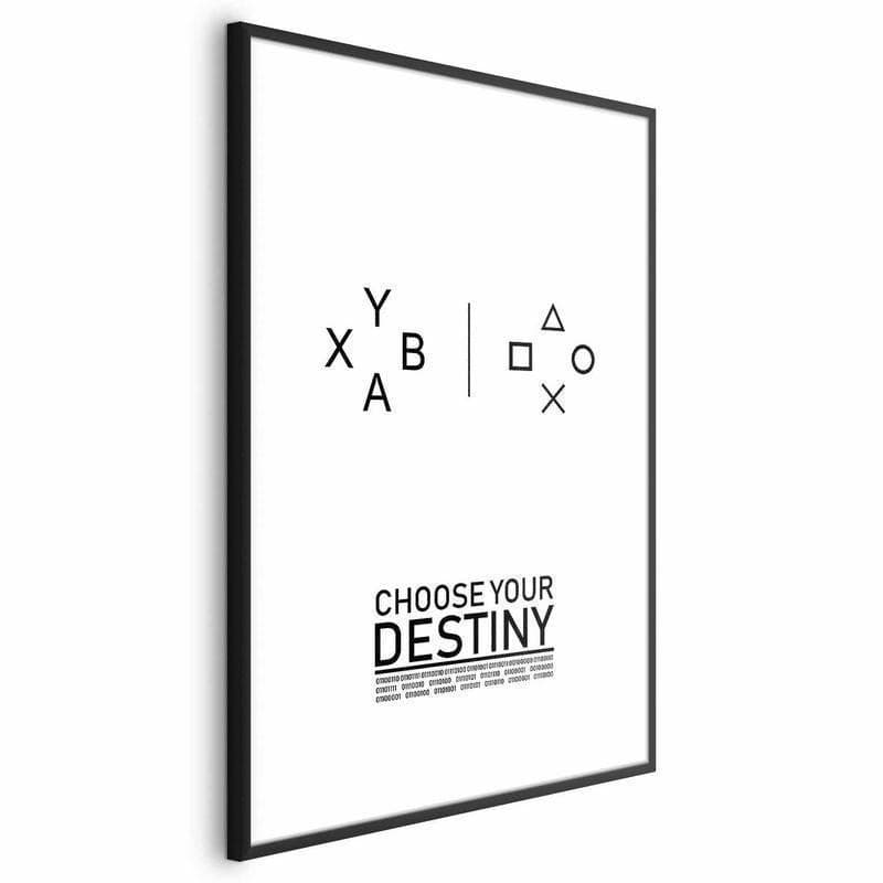 Poster - Choose Your Destiny in Poster e stampe Collezione Casa - Trebisacce, commercioVirtuoso.it