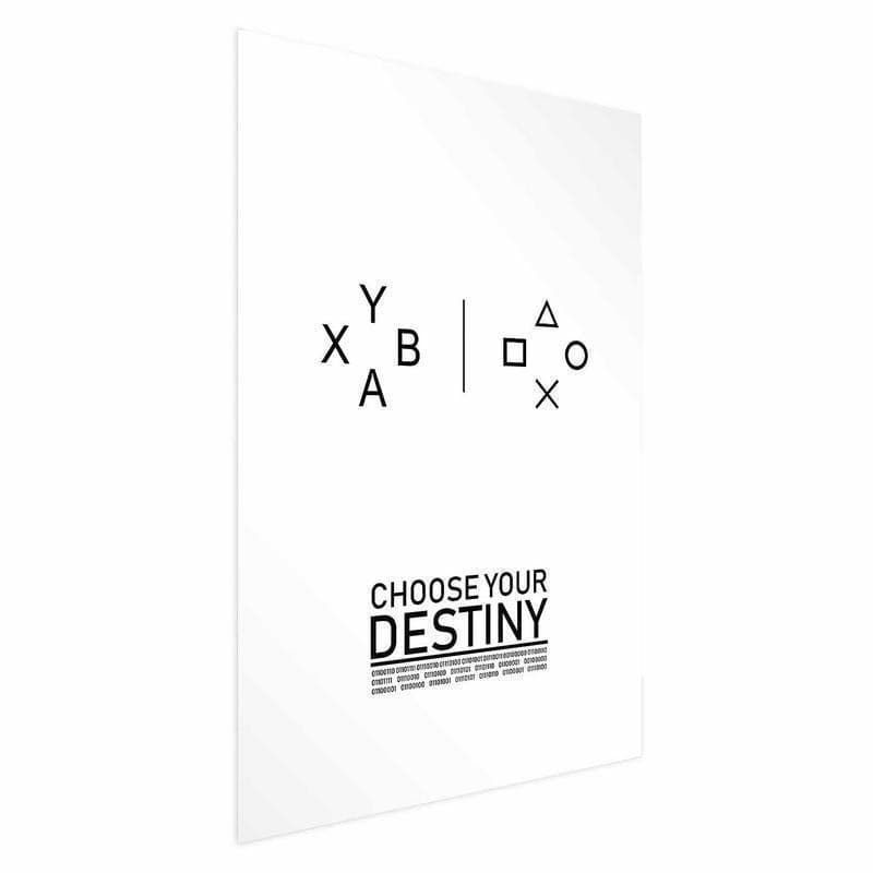 Poster - Choose Your Destiny in Poster e stampe Collezione Casa - Trebisacce, commercioVirtuoso.it