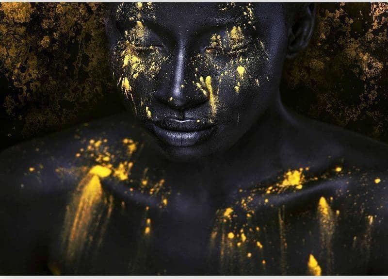 Fotomurale Bathed in Gold in Carta da parati Collezione Casa - Trebisacce, commercioVirtuoso.it