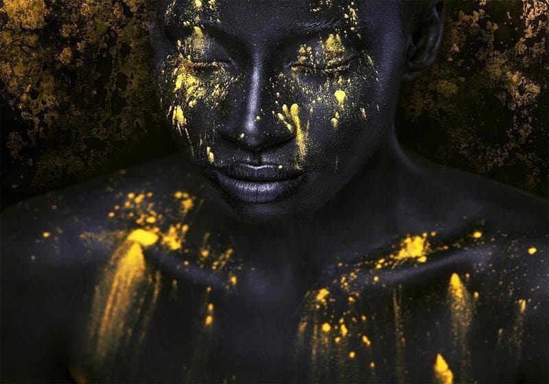 Fotomurale Bathed in Gold in Carta da parati Collezione Casa - Trebisacce, commercioVirtuoso.it