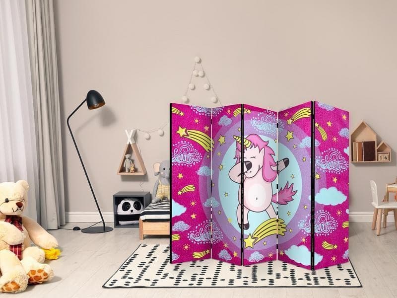 Paravento Dancing Unicorn II [divisori da interno] in Paraventi Collezione Casa - Trebisacce, commercioVirtuoso.it