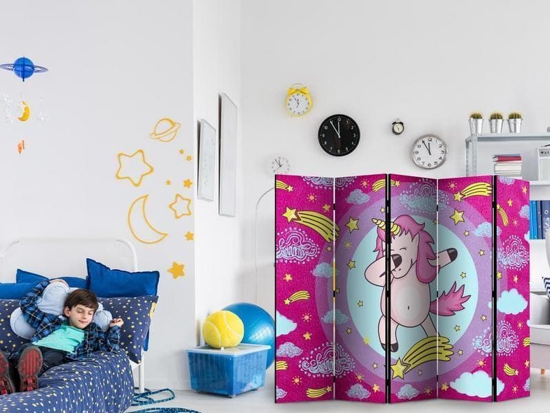 Paravento Dancing Unicorn II [divisori da interno] in Paraventi Collezione Casa - Trebisacce, commercioVirtuoso.it