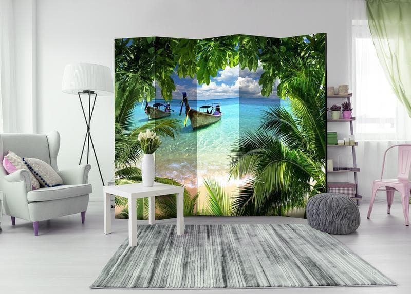 Paravento Tropical Paradise II [divisori da interno] in Paraventi Collezione Casa - Trebisacce, commercioVirtuoso.it