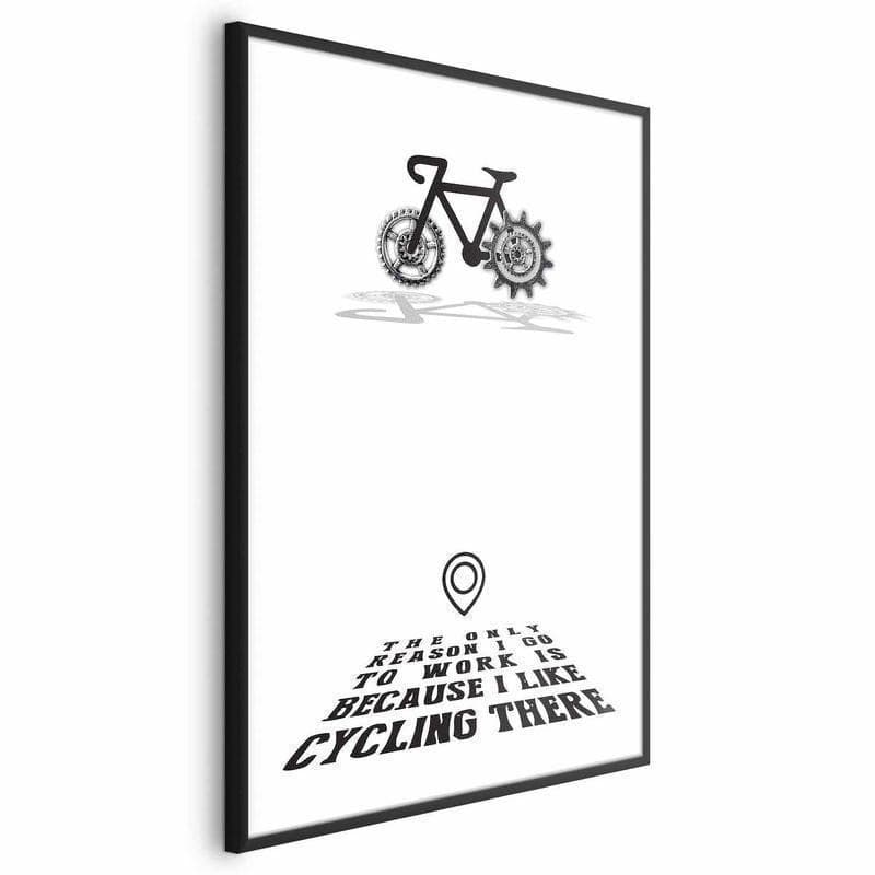 Poster - I Like Cycling in Targhe e cartelli Collezione Casa - Trebisacce, commercioVirtuoso.it