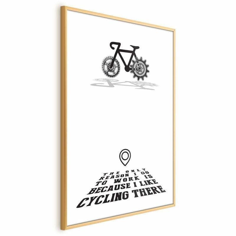 Poster - I Like Cycling in Targhe e cartelli Collezione Casa - Trebisacce, commercioVirtuoso.it