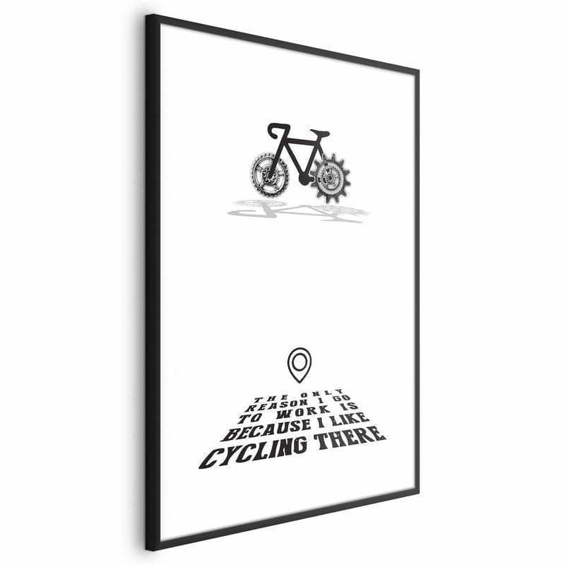 Poster - I Like Cycling in Targhe e cartelli Collezione Casa - Trebisacce, commercioVirtuoso.it
