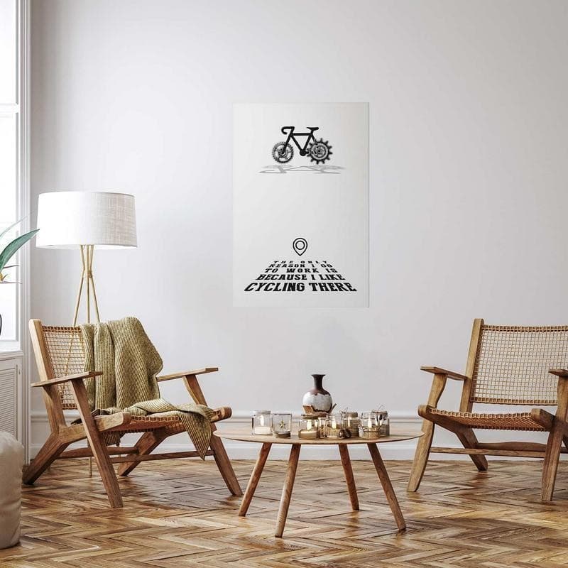 Poster - I Like Cycling in Targhe e cartelli Collezione Casa - Trebisacce, commercioVirtuoso.it