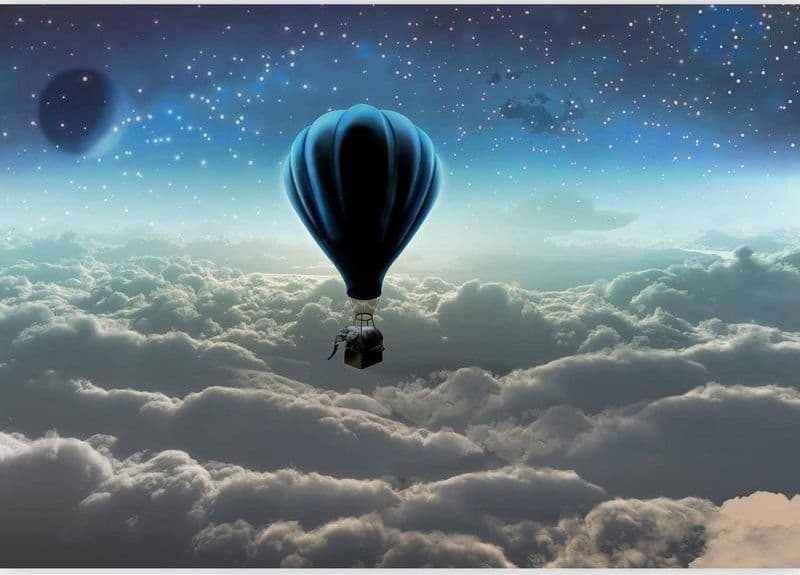Fotomurale Viaggio di notte in Carta da parati Collezione Casa - Trebisacce, commercioVirtuoso.it