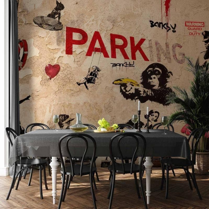 Fotomurale [Banksy] Range of Variety in Carta da parati Collezione Casa - Trebisacce, commercioVirtuoso.it