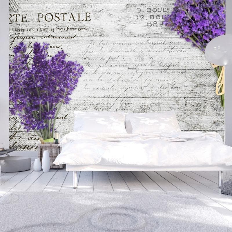 Fotomurale Lavender postcard in Carta da parati Collezione Casa - Trebisacce, commercioVirtuoso.it