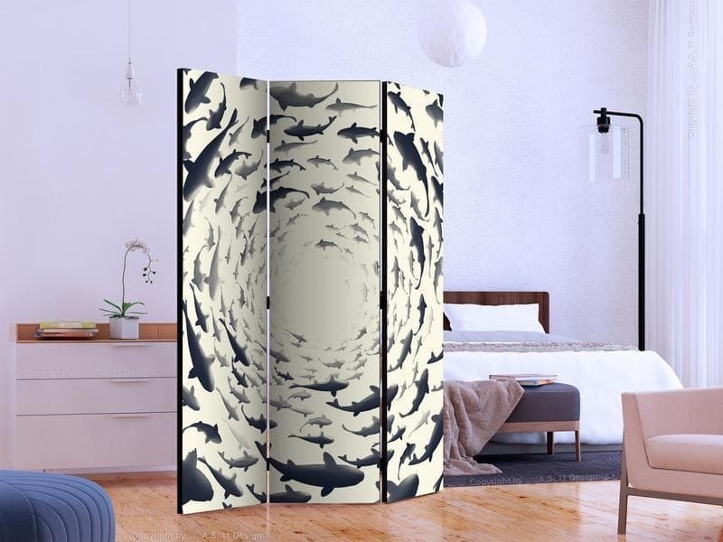 Paravento Fish Swirl [divisori da interno] in Paraventi Collezione Casa - Trebisacce, commercioVirtuoso.it