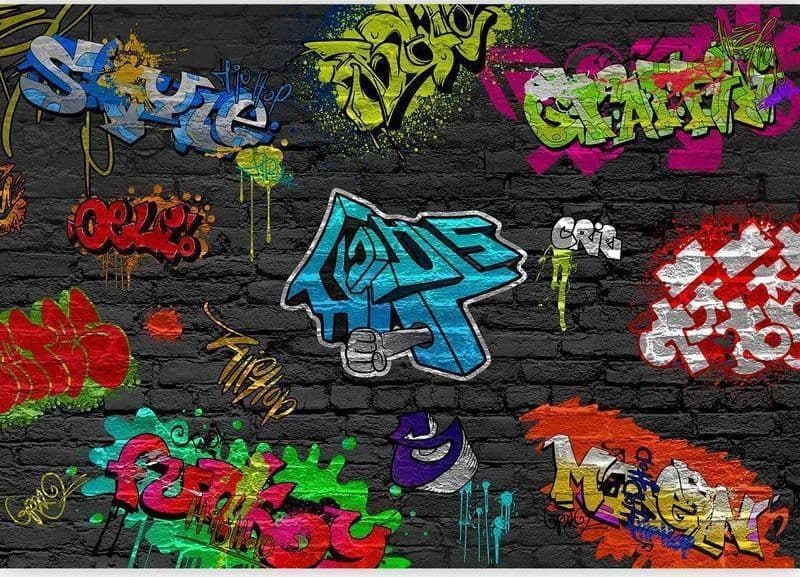 Fotomurale Graffiti wall in Carta da parati Collezione Casa - Trebisacce, commercioVirtuoso.it