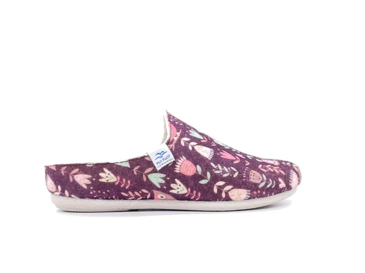 FLY FLOT Ciabatte Chiuse Donna Amantea Prugna in Pantofole Calzature Durello - Agna, commercioVirtuoso.it