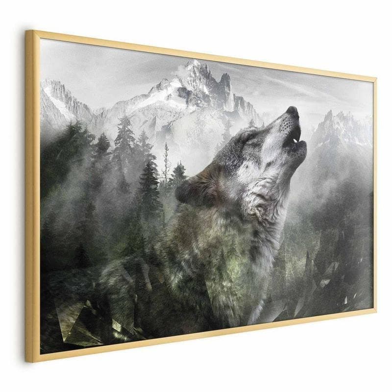 Poster - Howling Wolf in Poster e stampe Collezione Casa - Trebisacce, commercioVirtuoso.it
