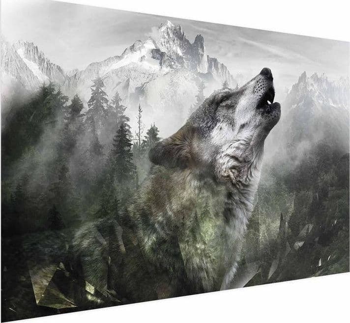 Poster - Howling Wolf in Poster e stampe Collezione Casa - Trebisacce, commercioVirtuoso.it