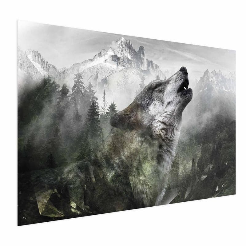Poster - Howling Wolf in Poster e stampe Collezione Casa - Trebisacce, commercioVirtuoso.it