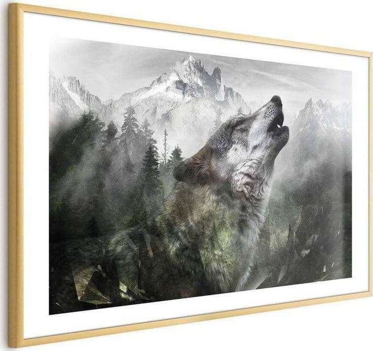 Poster - Howling Wolf in Poster e stampe Collezione Casa - Trebisacce, commercioVirtuoso.it