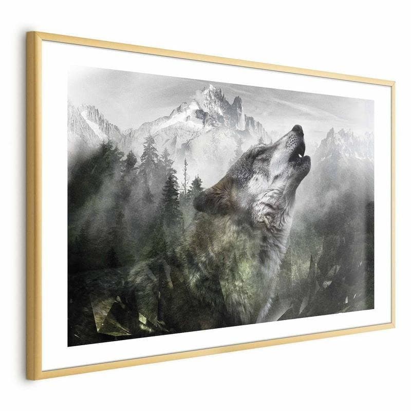 Poster - Howling Wolf in Poster e stampe Collezione Casa - Trebisacce, commercioVirtuoso.it