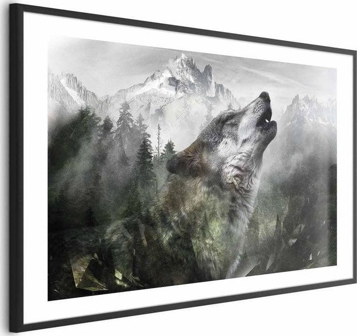 Poster - Howling Wolf in Poster e stampe Collezione Casa - Trebisacce, commercioVirtuoso.it
