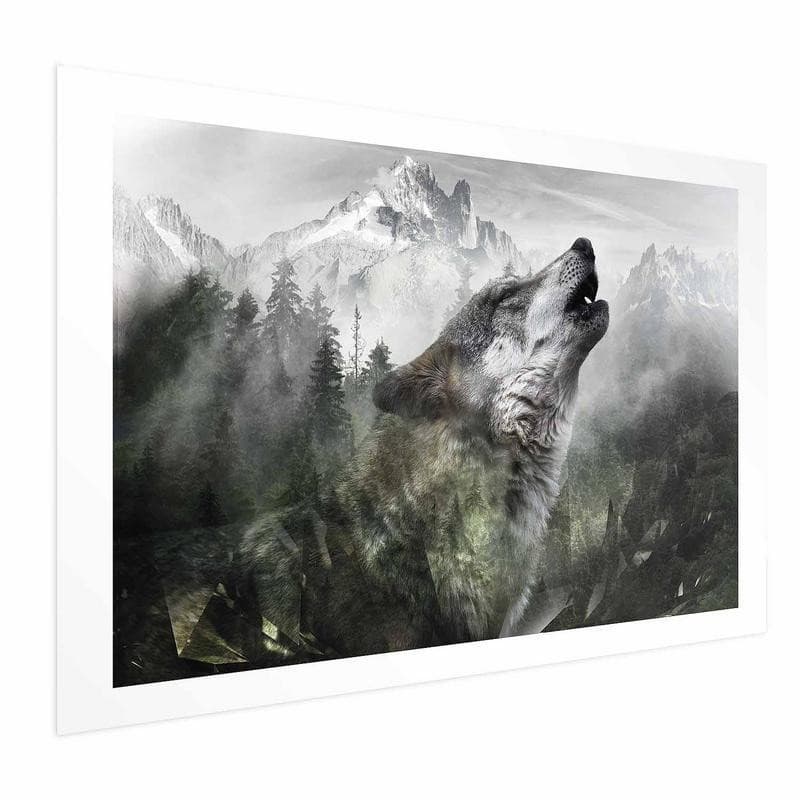 Poster - Howling Wolf in Poster e stampe Collezione Casa - Trebisacce, commercioVirtuoso.it