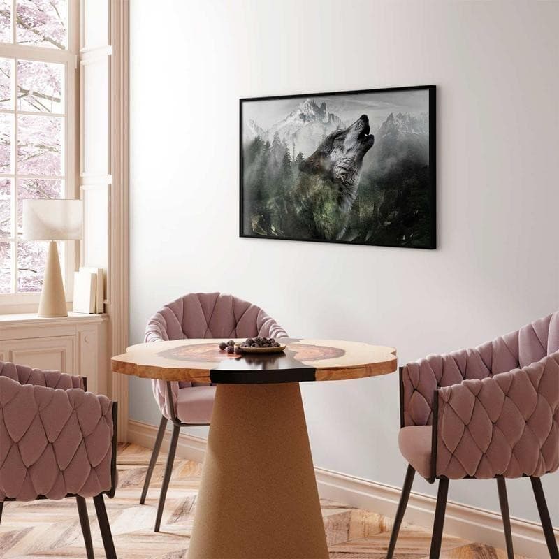 Poster - Howling Wolf in Poster e stampe Collezione Casa - Trebisacce, commercioVirtuoso.it