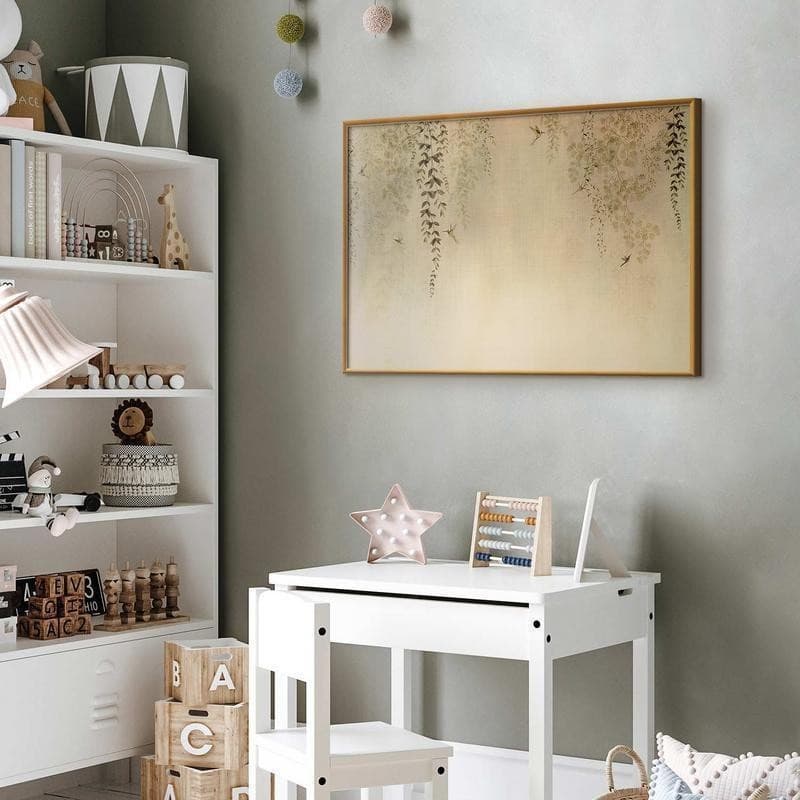 Poster - Beige Hummingbirds in Poster e stampe Collezione Casa - Trebisacce, commercioVirtuoso.it