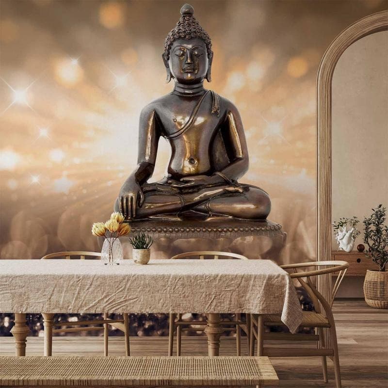 Fotomurale Golden Enlightenment in Carta da parati Collezione Casa - Trebisacce, commercioVirtuoso.it
