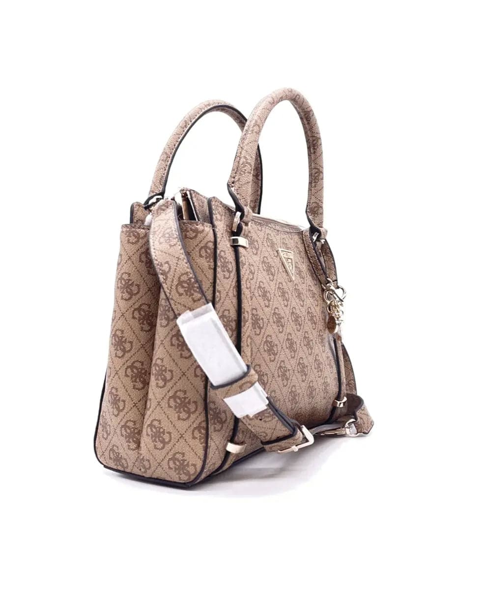 GUESS Borsa a mano ECO ERICA Latte Logo in Borse a mano Calzature Durello - Agna, commercioVirtuoso.it