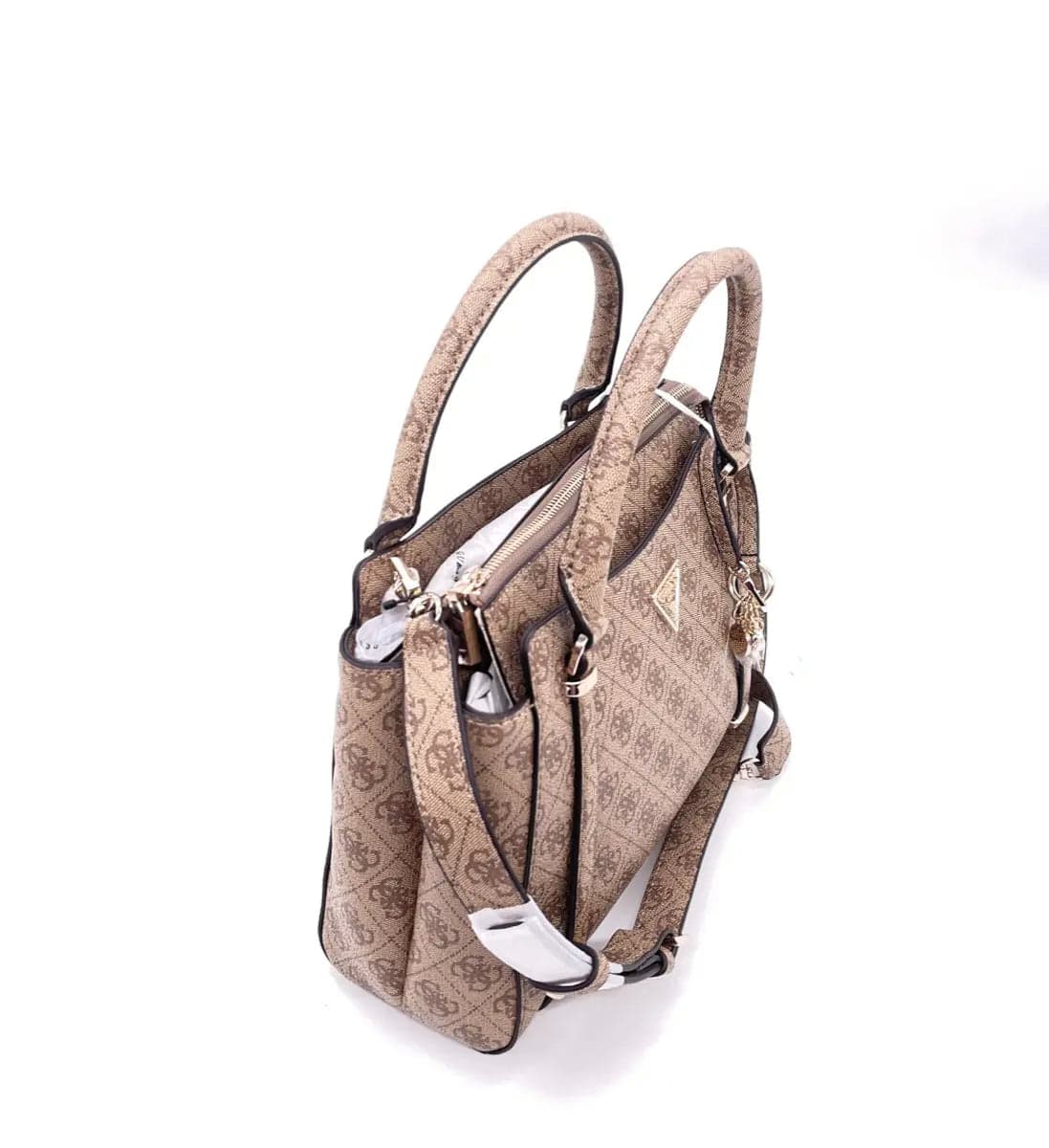 GUESS Borsa a mano ECO ERICA Latte Logo in Borse a mano Calzature Durello - Agna, commercioVirtuoso.it