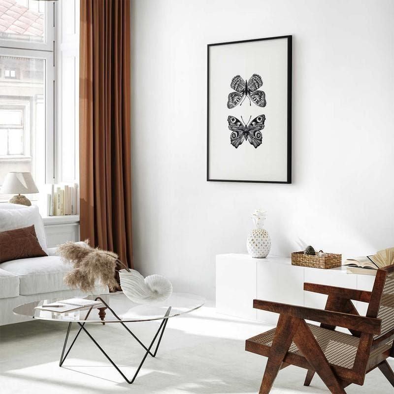 Poster - Two Butterflies in Poster e stampe Collezione Casa - Trebisacce, commercioVirtuoso.it