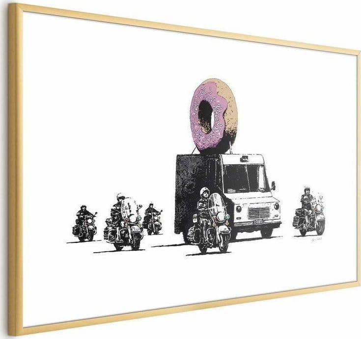Poster - Donut Police in Poster e stampe Collezione Casa - Trebisacce, commercioVirtuoso.it