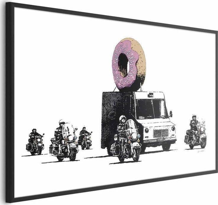 Poster - Donut Police in Poster e stampe Collezione Casa - Trebisacce, commercioVirtuoso.it