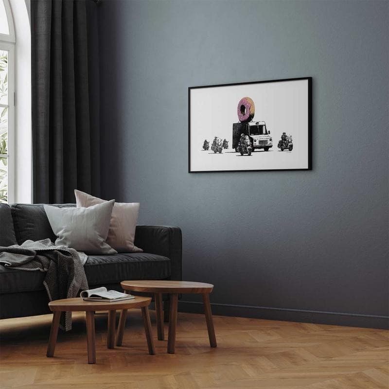 Poster - Donut Police in Poster e stampe Collezione Casa - Trebisacce, commercioVirtuoso.it