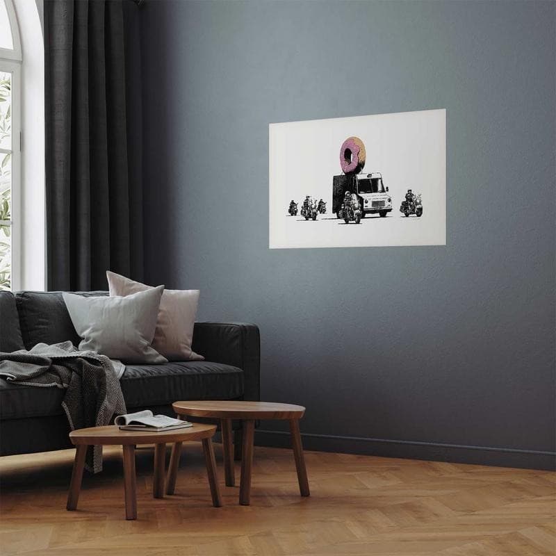 Poster - Donut Police in Poster e stampe Collezione Casa - Trebisacce, commercioVirtuoso.it