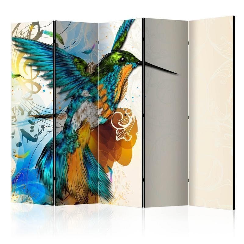 Paravento Bird's Music II [divisori da interno] in Paraventi Collezione Casa - Trebisacce, commercioVirtuoso.it