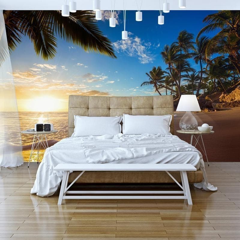 Fotomurale Tropical Beach in Carta da parati Collezione Casa - Trebisacce, commercioVirtuoso.it